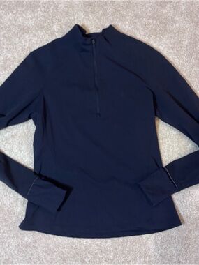 Lululemon Navy Long Sleeve Half-Zip Pullover